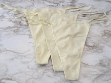 Skims 1032 Fits Everybody Cotton T-String Thong 3-Pack Panties US Size 3X