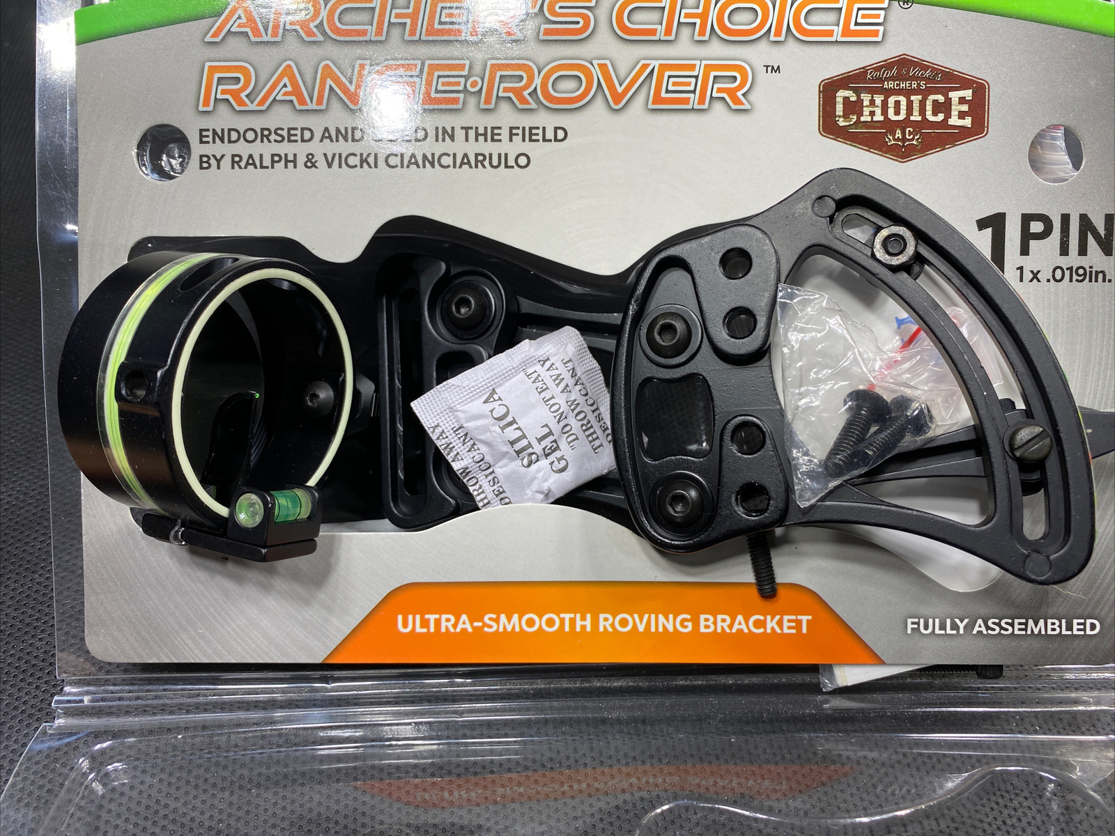 TruGlo Range Rover Archers Choice 1 Pin Archery Sight Glow Ring OPEN
