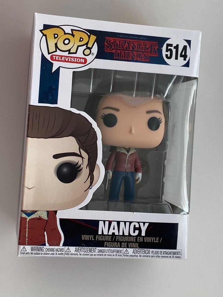 SF・ファンタジー・ホラー Funko Pop Stranger Things Nancy #514 Funko Pop! Stranger Things - NANCY Wheeler (w/gun) - #514 (NEW