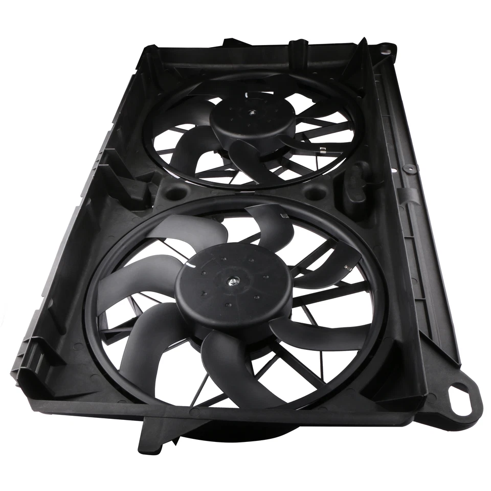 Radiator Condenser Cooling Fan Assembly For 06-10 Chevrolet Silverado 2500 HD - Изображение 3 из 4