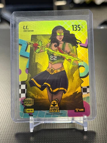 2024 Bo Jackson Battle Arena CAITLIN CLARK C.C. 80s Rad GLOW Parallel SP RAD-192