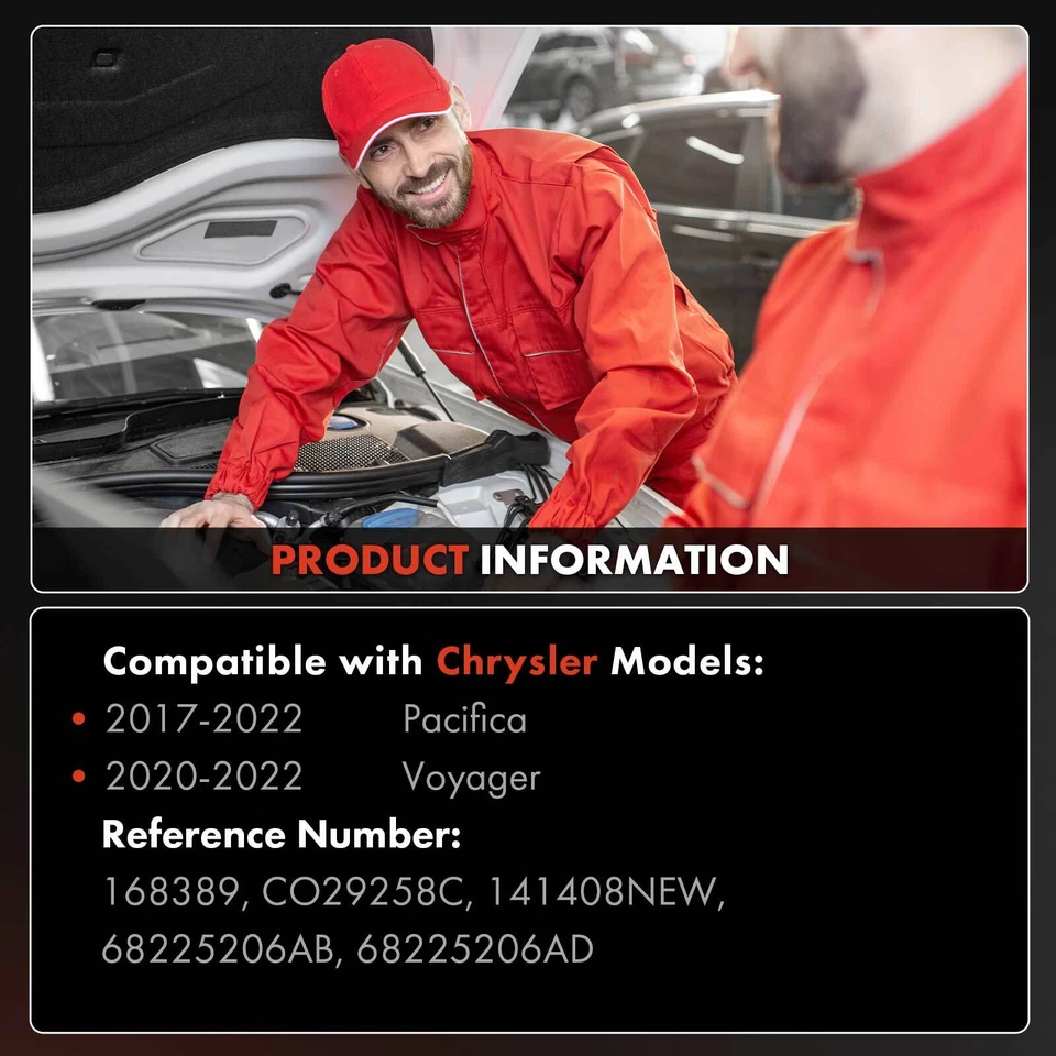 Compresor de aire acondicionado con polea de 6 ranuras para Chrysler Pacifica Voyager 2017-2023 3,6 L Foto 2 de 4