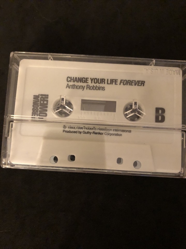 Change Your Life Forever, Anthony Robbins [Audio Cassette] Personal