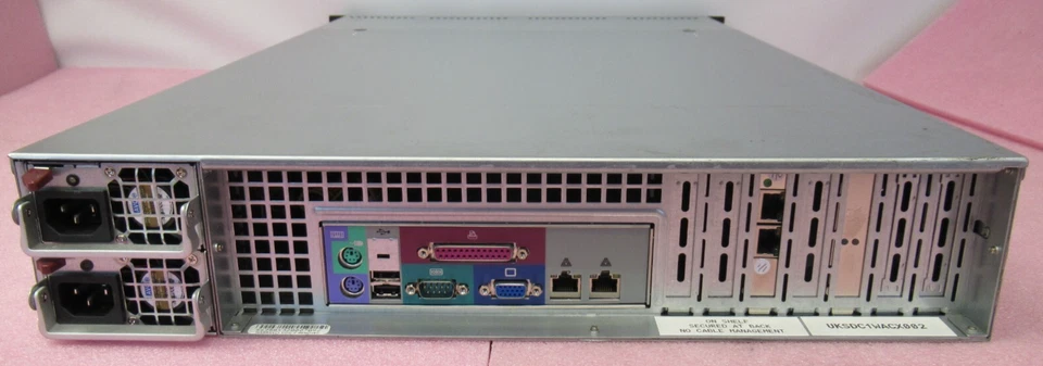 Supermicro SuperChassis CSE-825 2x Xeon 5150 12GB RAM 6x 300GB HDD 2U Server - Image 4 of 4