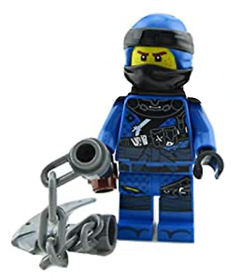 LEGO Ninjago Minifigure Jay Hunted with Chain Weapon Foil Pack