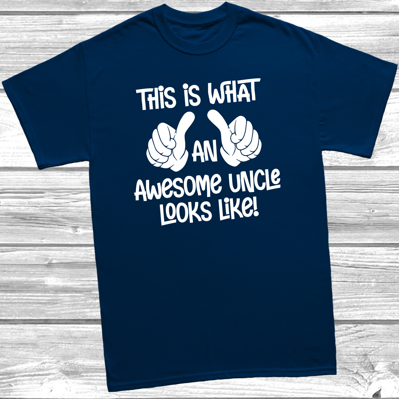This Is What An Awesome Uncle Looks Like T-Shirt Fathers Day, Gift For ...