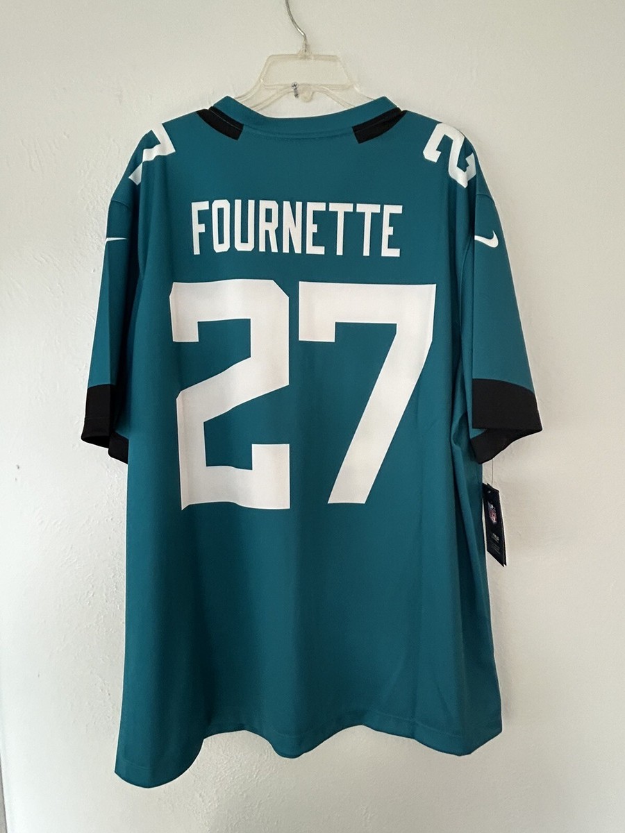 Nike NFL ONFIELD Jacksonville Jaguars #27 Leonard Fournette Jersey
