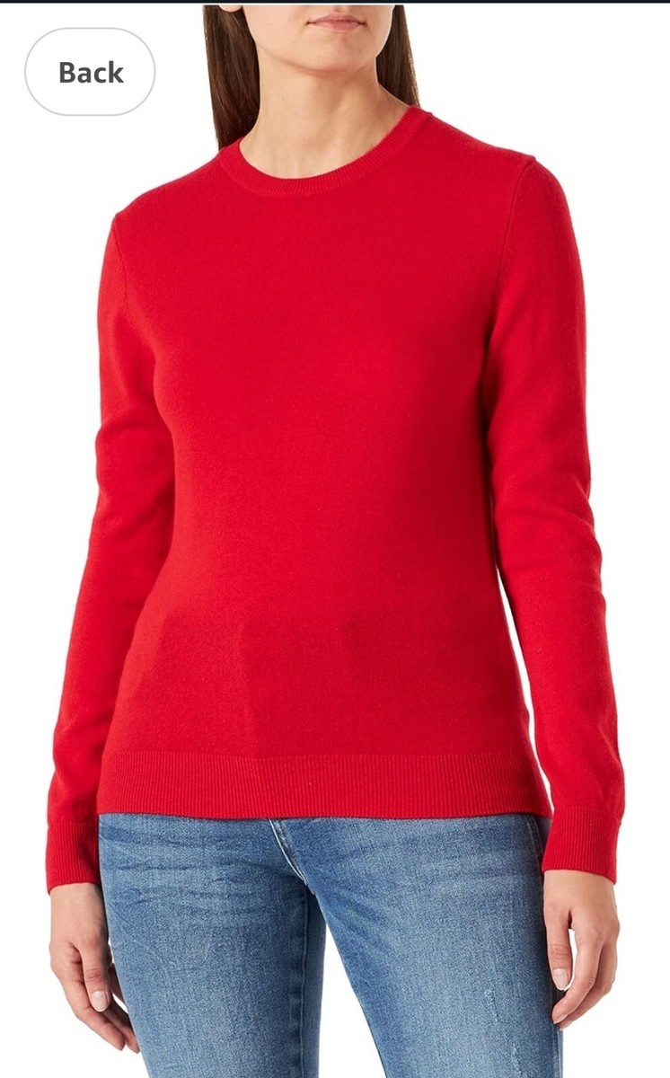Pull Nine O Two Six Five Rouge - 100% Coton - Manches Longues - Taille S - Occasion Bon état