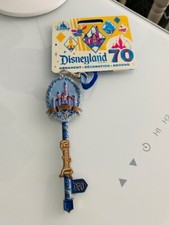 Disneyland 70th Anniversary Castle Metal Key ...