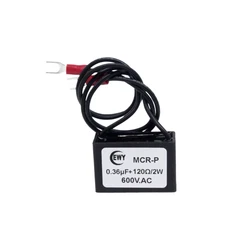 Electronic arc extinguisher 0.36uF 120R 600V spark absorption eliminator