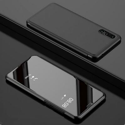 Handy Hülle für Huawei P20 lite Clear View Case Flip Cover Schutz Hülle Tasche