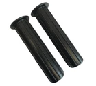 22MM BLACK HANDLEGRIPS FOR WHEELBARROW - SOFT GRIP MADE IN THE UK