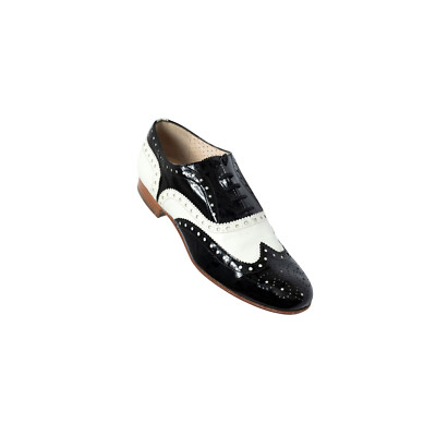 Pertini (Spain) 90s, Chrome Tanned, Zigzag Trims, Broguing Perforations, Oxford
