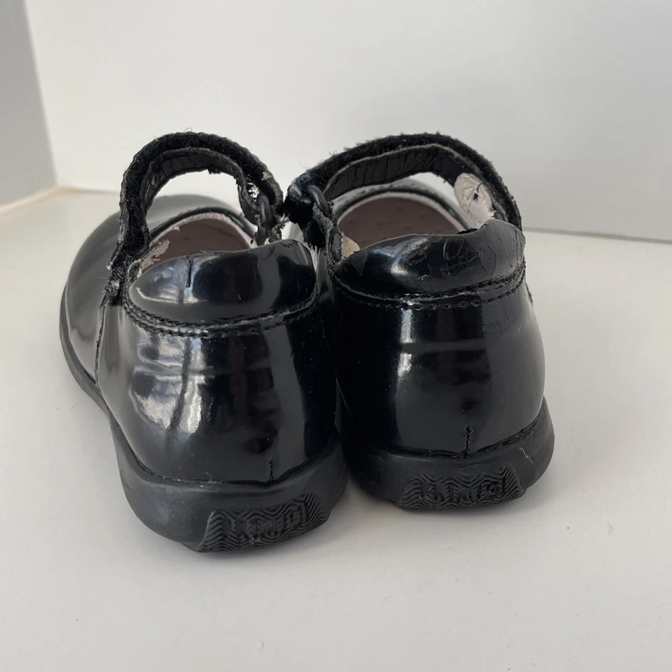 Zapatos para niños pequeños talla 5 20 Primigi Vera Pelle charol negro DEFECTUOSOS Foto 4 de 4