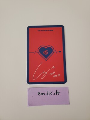 Twice Chaeyoung Signal 4th Album Photocard Official PC USA | eBay