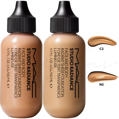 MAC Studio Radiance Face & Body Radiant Sheer Foundation 50 ml *FARBTON WÄHLBAR*