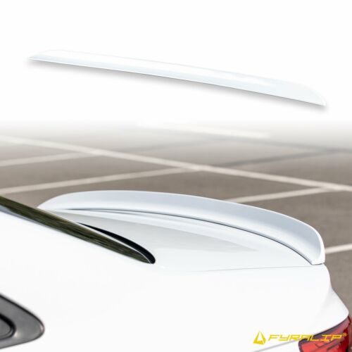 Fyralip Y15 Painted Boot Lip Spoiler for Audi A5 B8.5 Coupe 12-17 White LY9C - Picture 1 of 8