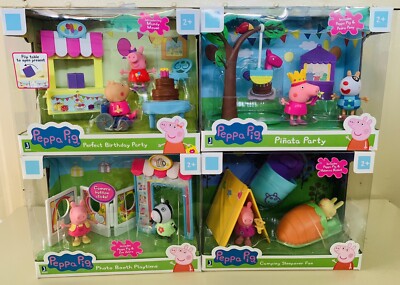 New Peppa Pig Play Set Bundle eBay