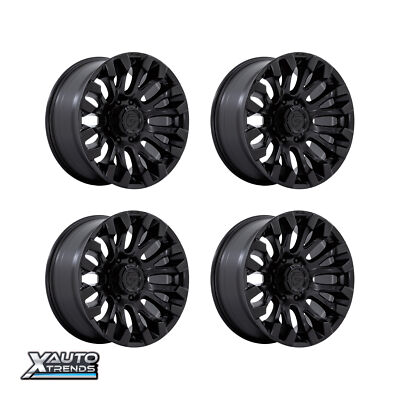 Fuel Off-Road D831 Quake Blackout 20X9 8X170 1mm (Set of 4) | eBay