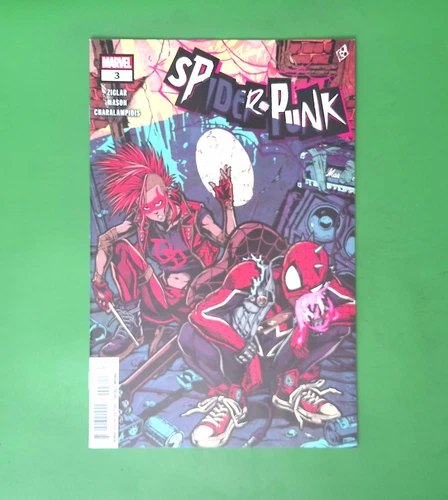 SPIDER-PUNK #3 9.0+ 1ST APP MARVEL COMIC BOOK KK-55