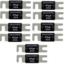 80 Amp 80A Fuse The Install Bay ANL80 High Quality Nickel Plated 10/pack 