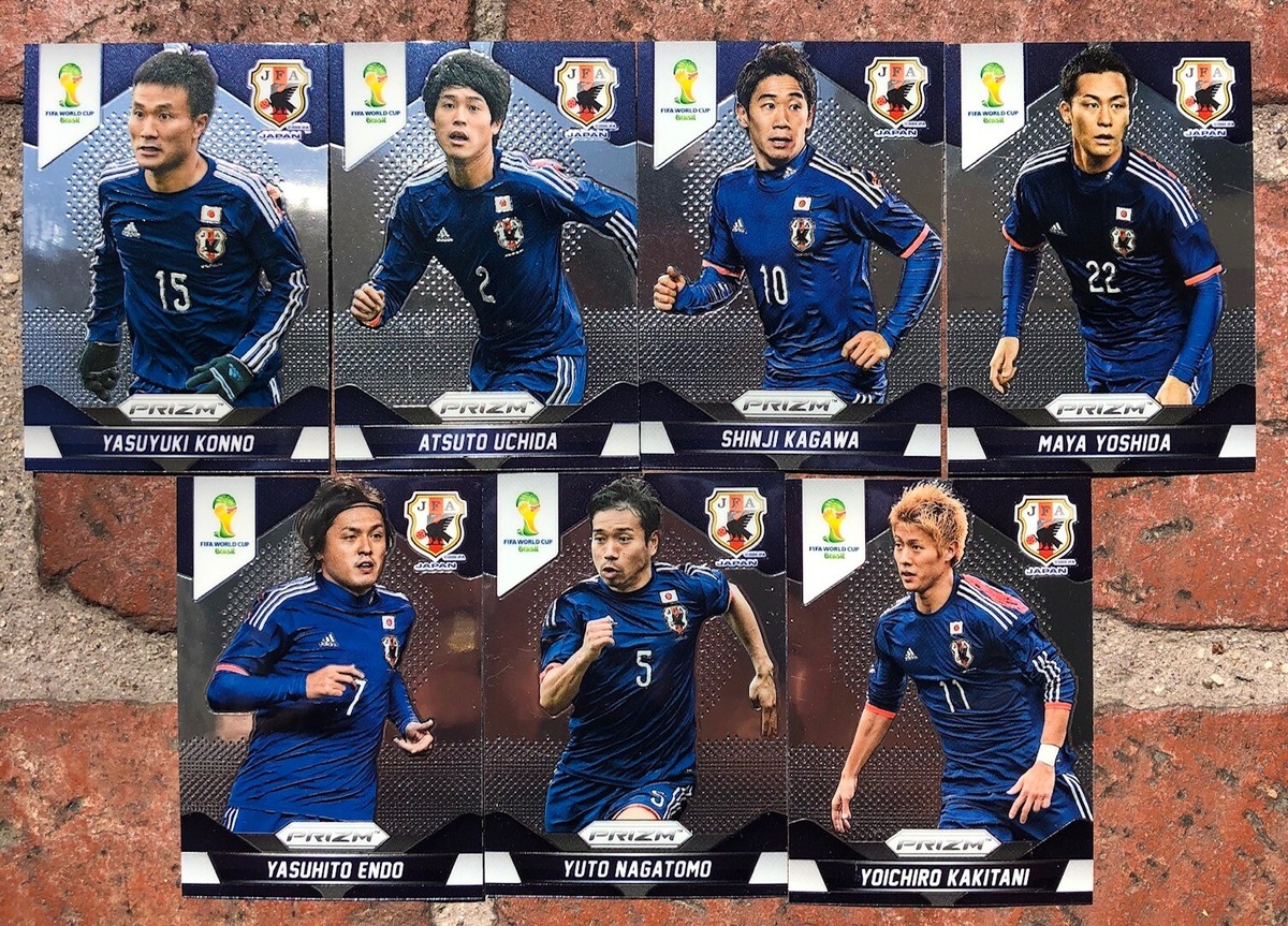 Japan Team Kagawa World Cup 2014 (RARE) Panini Prizm Soccer Cards