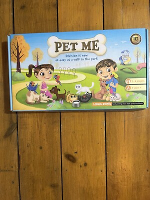 Logic Roots Pet Me Multiplikations- und Divisionsspiel - Spaß Mathe Brettspiel für 5