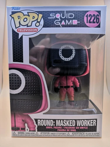 Funko POP! Round: Masked Worker 1226 Squid Game W/ PROTECTOR - P32