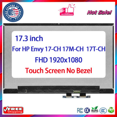 For HP ENVY 17M-CH0013DX 17M-CH1013DX LCD Touchscreen Display Assembly 17.3'' FHD