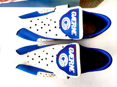 NOS NIB Vintage Retro Rennrad Rennschuhe GAERNE BIANCO Größe 37 L Eroica (51)