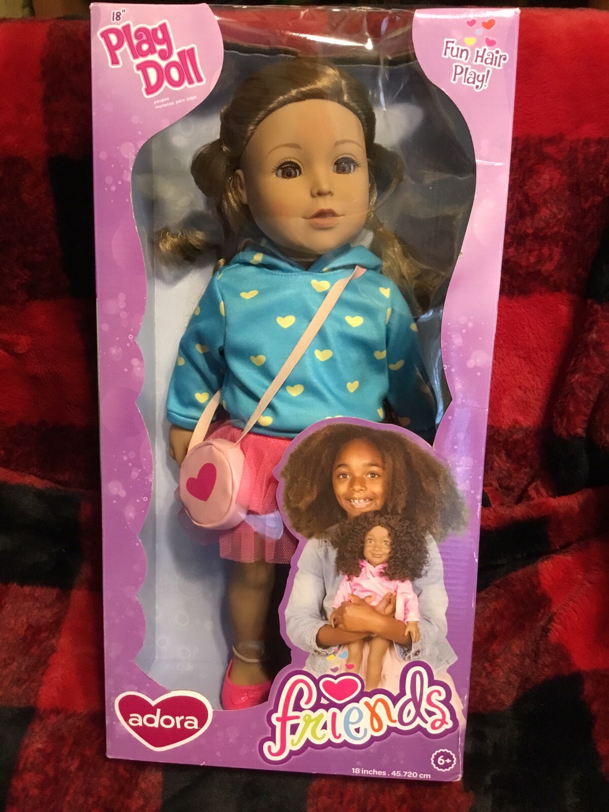 Rare Adora Friends Doll Fun Hair Play Girl Doll 18&rdquo;