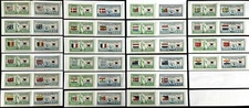 Korea 1951-52.SC132-173.with:154a-155a Full 44 Stamps.MLH