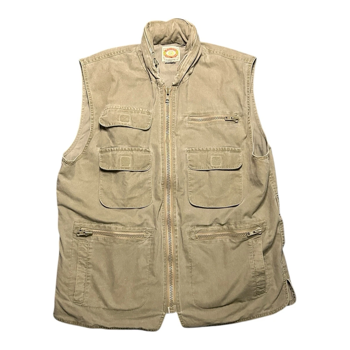 Veste de safari vintage Banana Republic homme moyen Mill