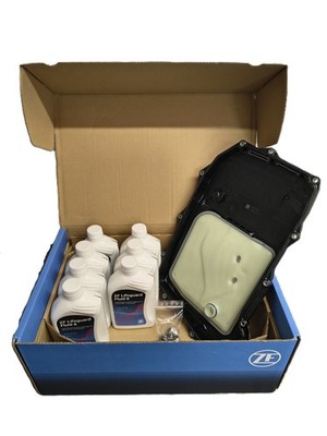 ÖLWECHSEL-SET ZF 8HP65 ÖLWANNE + 7L ÖL passend für AUDI 1103298007 0D5-Getriebe