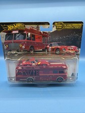 2025 Hot Wheels Team Transport Ferrari 250 GTO W/ Fiat 642 Bartoletti RED