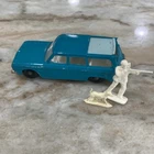 LESNEY MATCHBOX No.42 STUDEBAKER LARK WAGONAIRE WITH ORIGINAL HUNTER & DOG