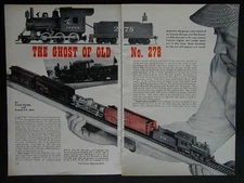 Old 278 1915 C&N Narrow Gauge Train 1953 HowTo Scratch build PLANS