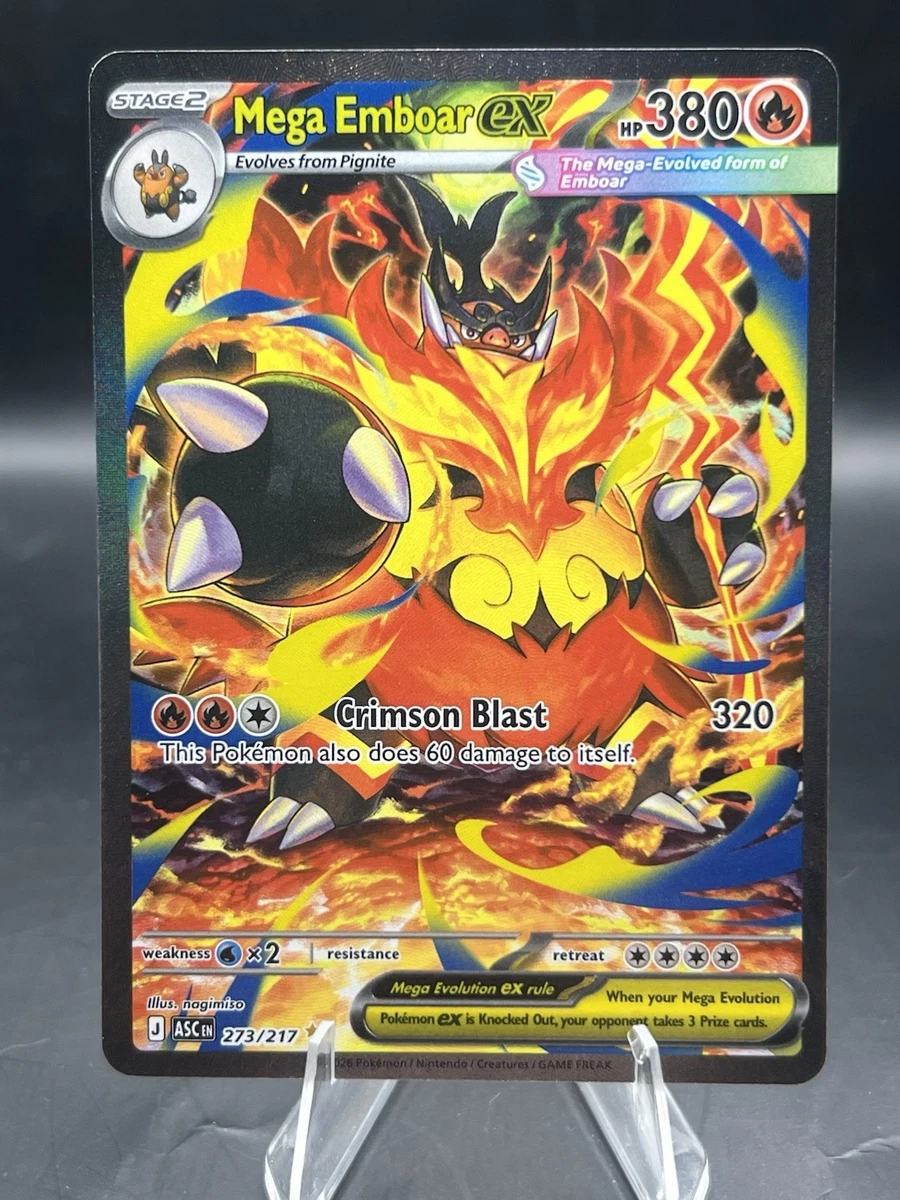 Emboar Ex Pokémon TCG Cards for sale | eBay