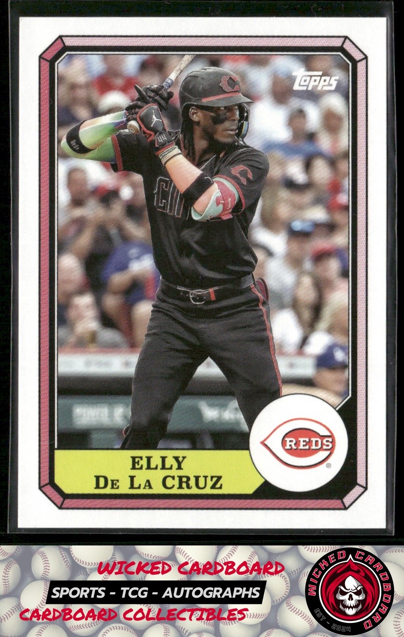 Elly De La Cruz #87BB-15 (Baseball Cards 2025 Topps Archives 1987 Boardwalk and Baseball) — is it worth grading?