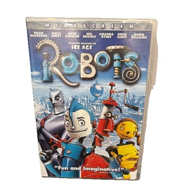 Robots DVD Widescreen Ewan McGregor Halle Berry Mel Brooks Tall/DVD Case
