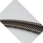 Atlas 500 Code 83 Super-Flex Brown 36" Straight Train Track HO (10)