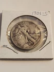 1936-S San Francisco Walking Liberty Half Dollar, 90% Silver, USA 50c
