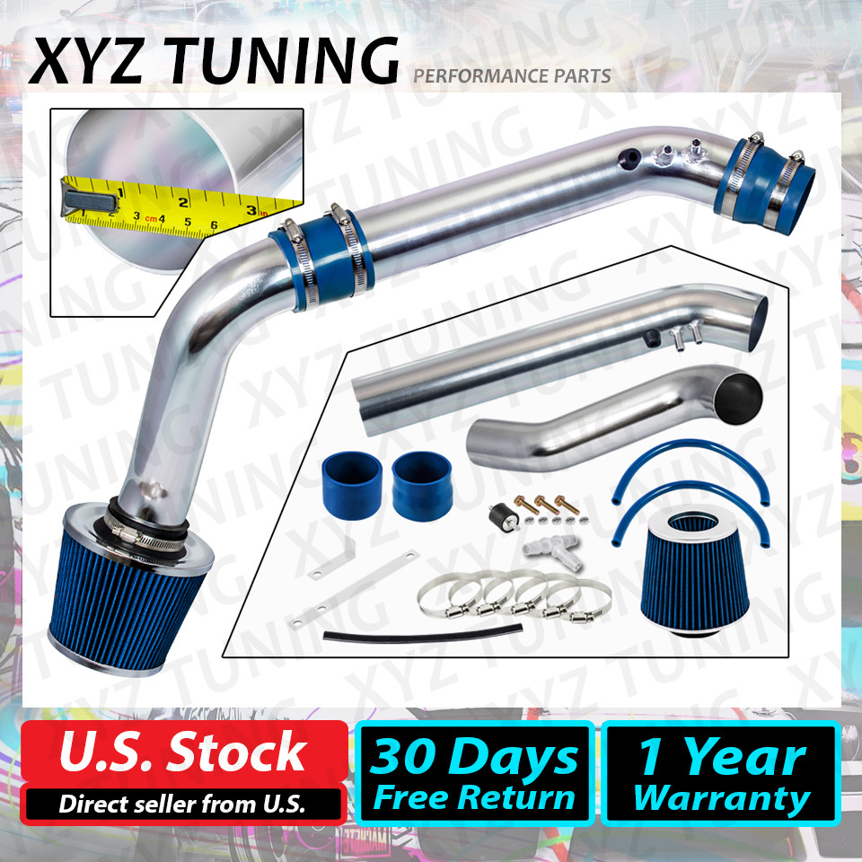 2.75" BLUE JDM Cold Air Intake System + Filter For 99-00 Civic HX/EX/Si 1.6L L4