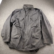 VTG 90s Propper US Military Cold Weather Field Coat W Liner Size Large M65