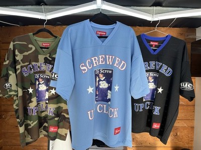 Supreme DJ Screw Screwed Up Click Black Men's Jersey XL In hand