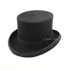 vintage style Top Hat 100 Wool Wedding Ascot Event Hat