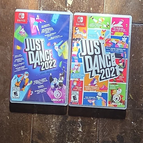 Just Dance 2021 & Just Dance 2022 Nintendo Switch Music & Dance Games
