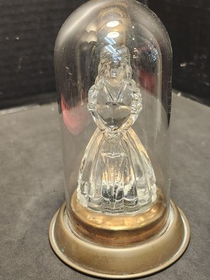 Babs Creations Yesteryear Figural Lady Perfume w/ Glass Dome 1939