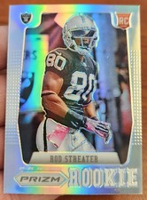 ROD STREATER 2012 PRIZM FOOTBALL SILVER PRIZMS RC REFRACTOR RARE!! #264