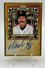 2025 Topps Gilded - Wade Boggs - Gold Framed Hall of Fame Autograph /35